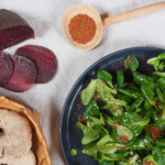 Nüsslisalat mit Leindottersamen, Gericht