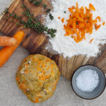 Rüeblifladenbrot mit Pilzen, Zubereitung